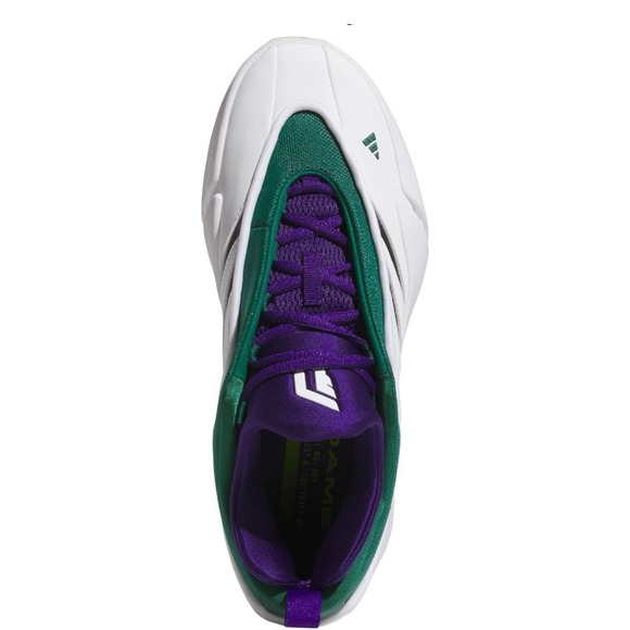 Adidas Dame 9 Low White Men's Size US 9.5 Sneakers Basketball NEW Shoes - Picture 5 of 9